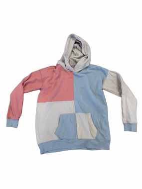 Abercrombie Kids Patchwork Colorblock Hoodie Size 15/16